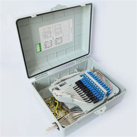 24 port wall mount fiber distribution box|24 port fiber box.